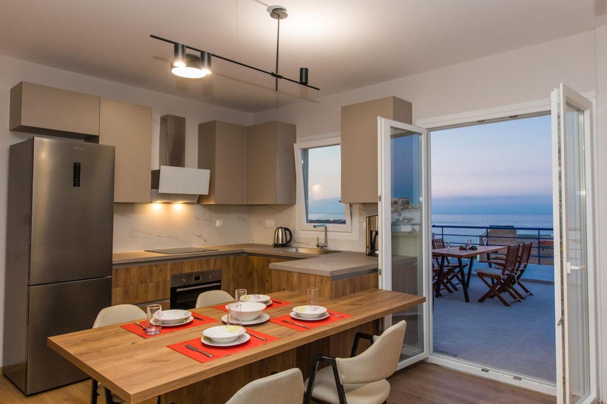 Areti Seaview Residence Rethimno Eksteriør billede